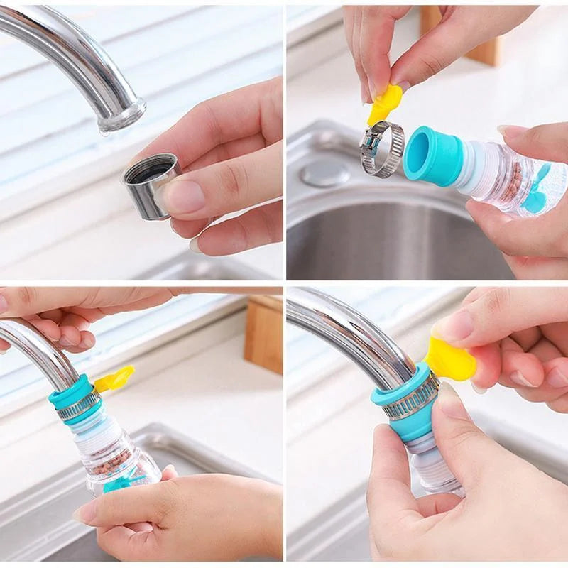 🔥 BIG SALE 🔥Splash-proof Faucet Booster Filter