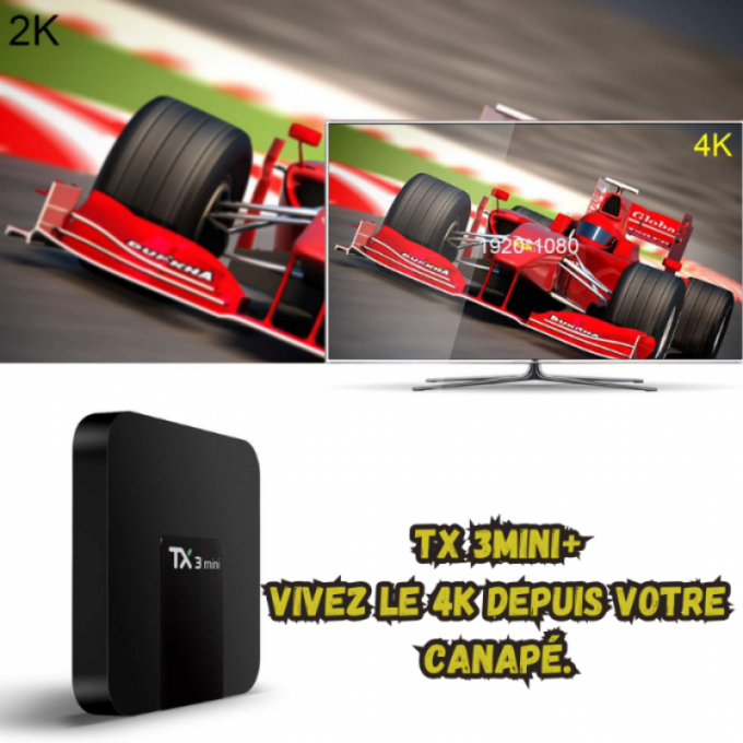 4K Android Receiver 📺⚡ - TX3 Mini+: Enjoy Ultra HD with Ease