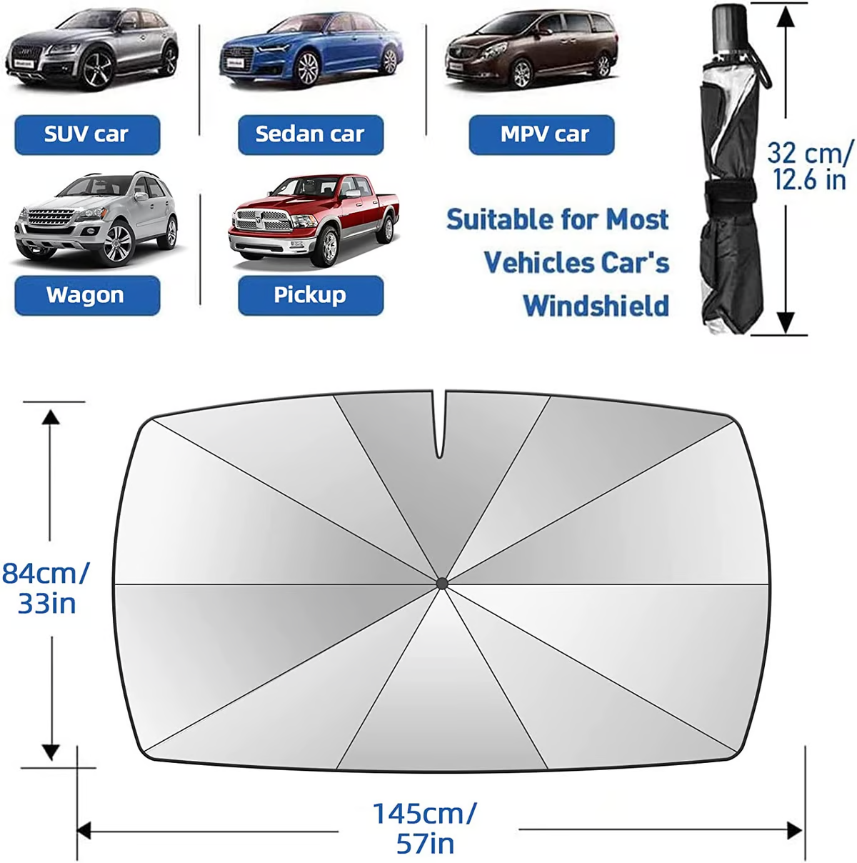 Premium UV Protection Sun Umbrella