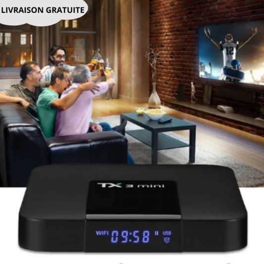 4K Android Receiver 📺⚡ - TX3 Mini+: Enjoy Ultra HD with Ease